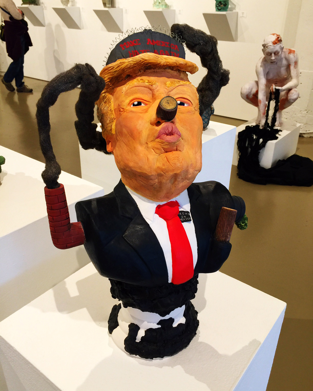 Michael Ballew, America: A Trump Story/A Xenophobe&#039;s Wet Dream, 2015.