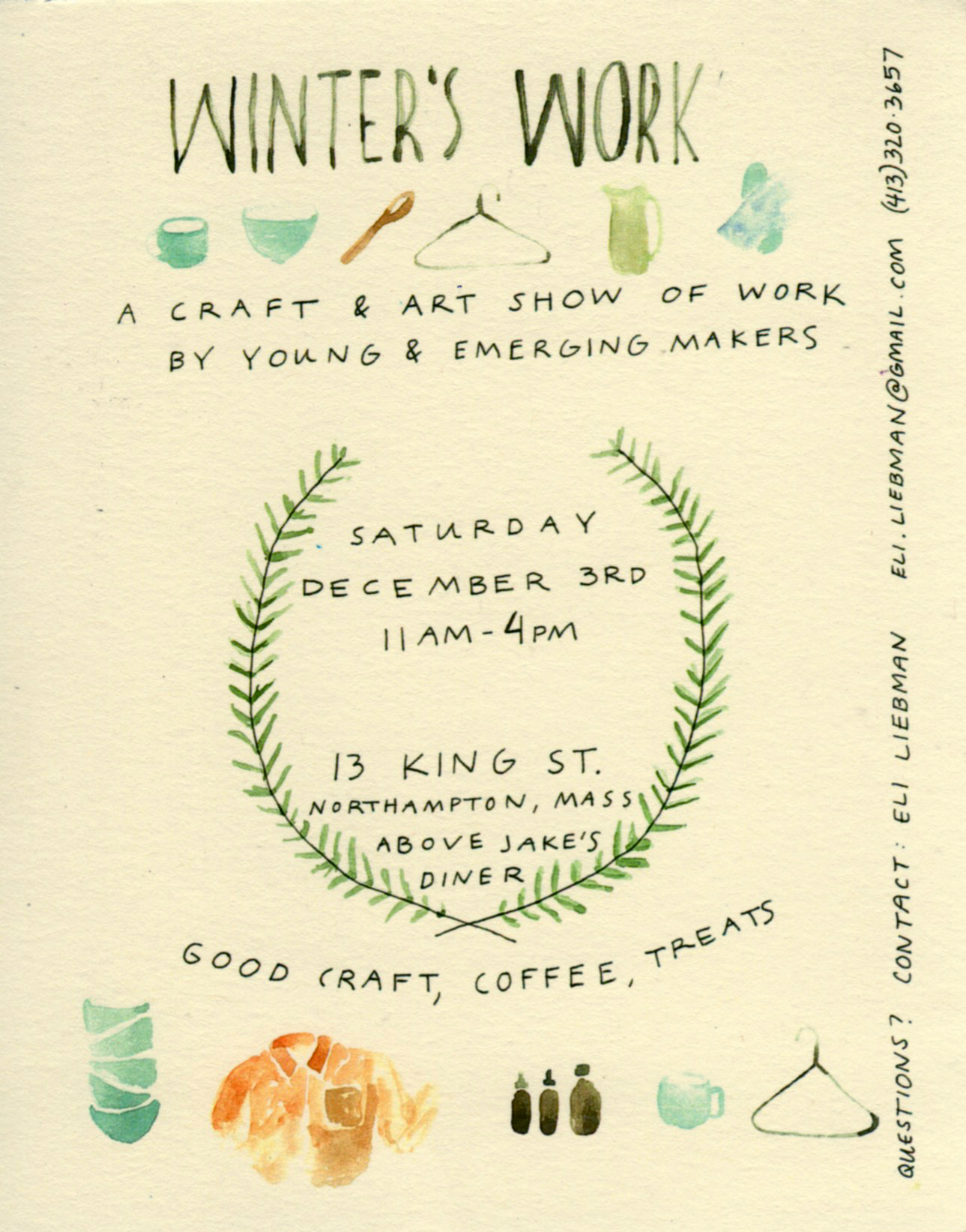 Winters Work Promo Card