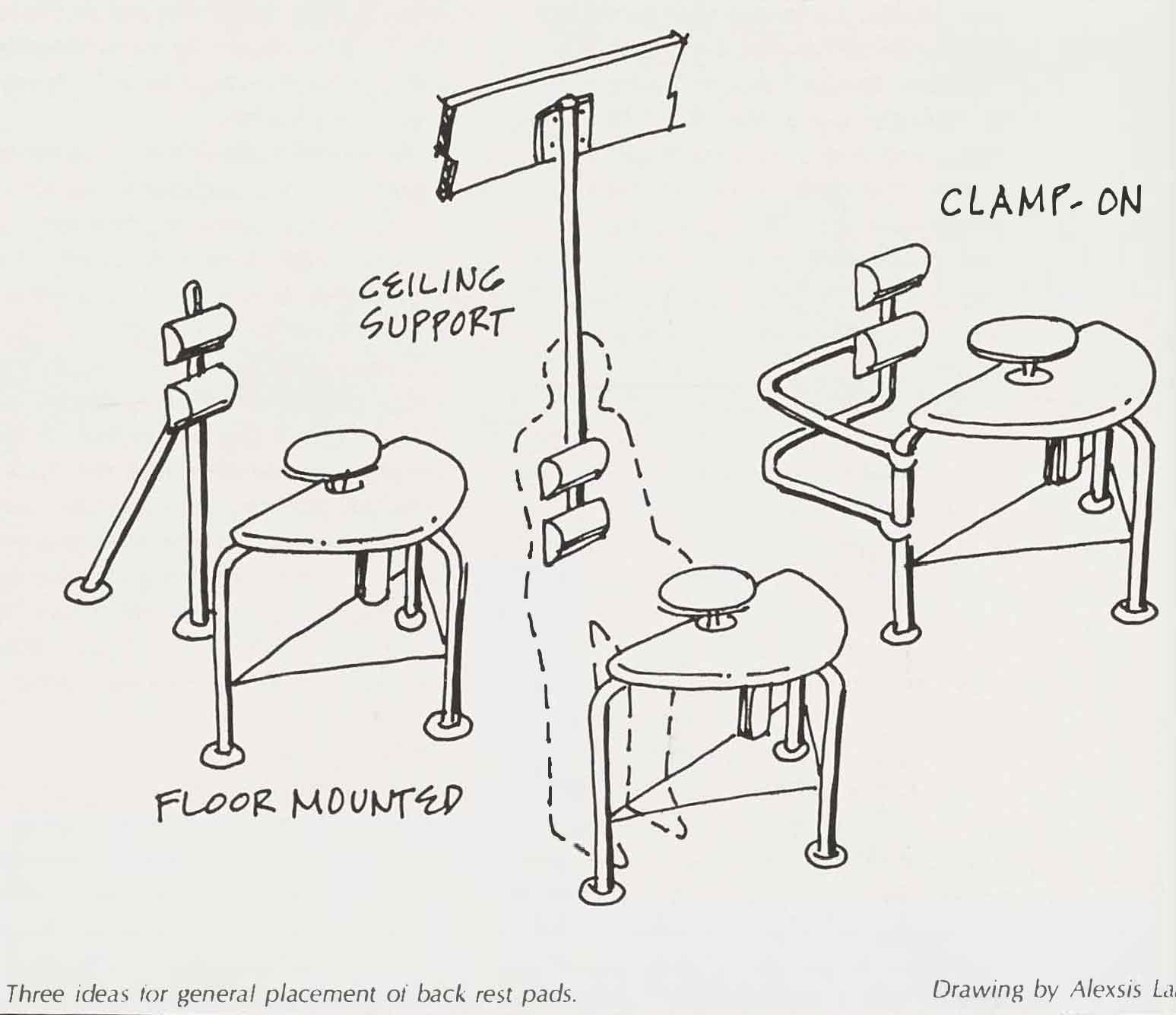 Illustrations of John Gick&#039;s modified Soldner wheel.