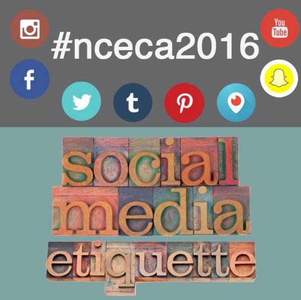 NCECA Instagram Etiquette Post  