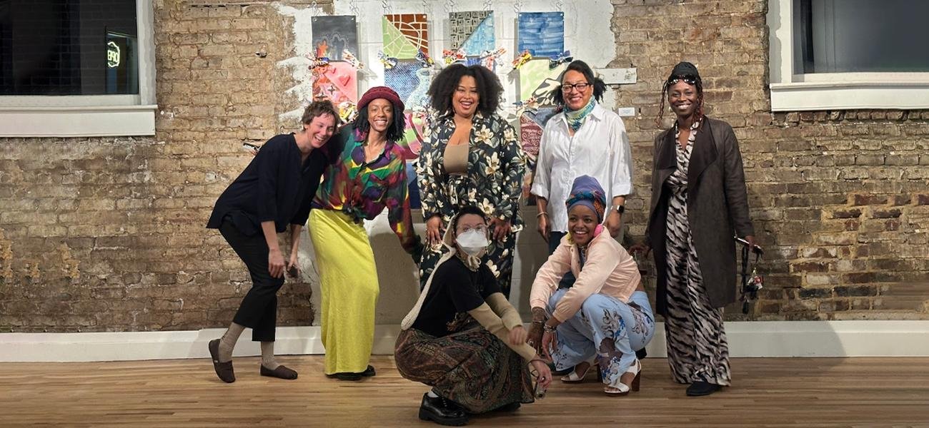 Members of Ceramic Soul at The Emporium for the "Piece of Us" exhibition opening