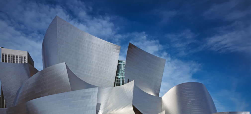Frank Gehry. Walt Disney Concert Hall, Los Angeles, California. Openend 2003. Photograph by Carol Highsmith.