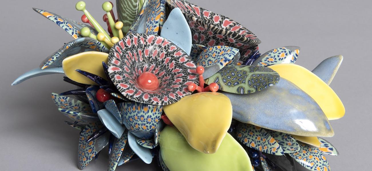 Aya Murata In Bloom Sculpture from Lacoste Keane Gallery