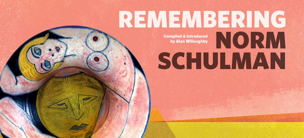 Title page design - Remembering Norm Schulman by Alan Willoughby et al. 