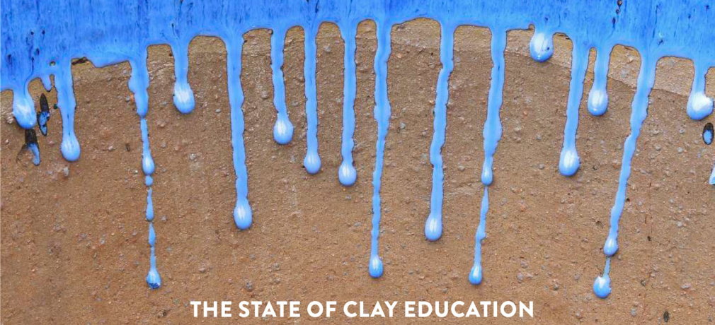 Title Page, State of Clay Education, by Stephen Creech, Vol. 46, No. 2, 2018. 