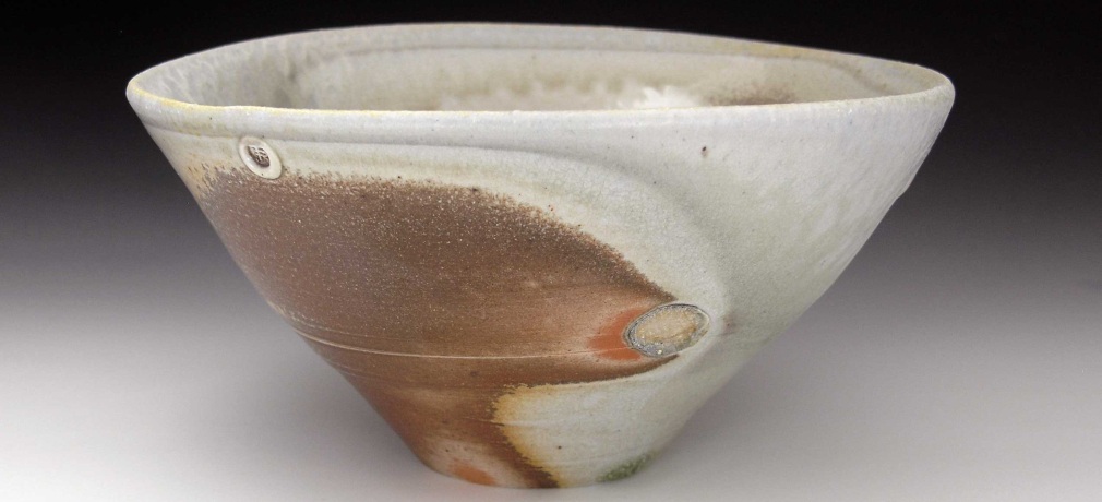 Wood-fired bowl by Tim Reese.