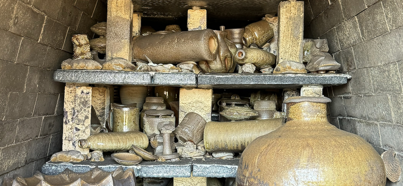 Fourth Iga firing, after the firing.