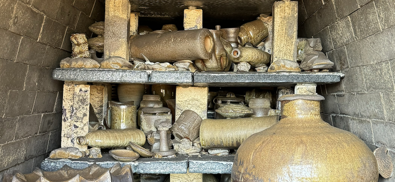 Fourth Iga firing, after the firing.