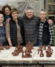Small Teapots, Big Idea - Workshop co-taught with Geo Lastomirsky, Pottery Northwest, Seattle, WA, 2015.JPG