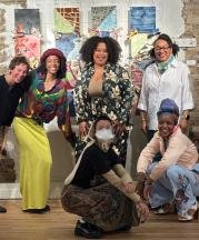 Members of Ceramic Soul at The Emporium for the "Piece of Us" exhibition opening