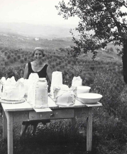 Betty Woodman in Italy.