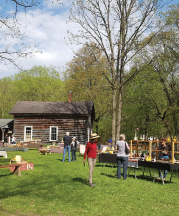 Home of Linda Christianson, 2017 St. Croix Pottery Tour, Lindstrom, Minnesota. Photograph by Elenor Wilson.