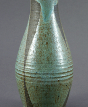 Joan Pearson Watkins. Small Vase. Stoneware, glaze; 7 x 3.5 in. Private collection.