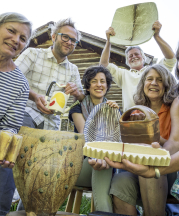 St. Croix Valley Pottery Tour  Jan McKeachie Johnston, Mike Helke, Naomi Dalglish, Randy Johnston, Linda Christianson, and Lisa Buck. 