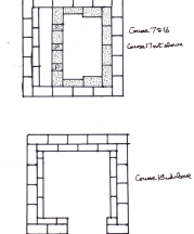 Kiln building plans, aerial view; David Potter, 2016. 
