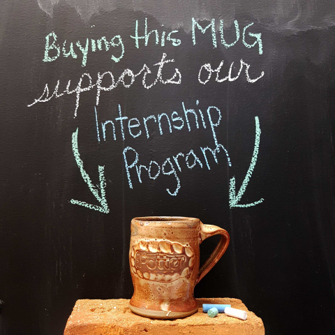 SP Logo Mug by David McBeth - supports our interns!