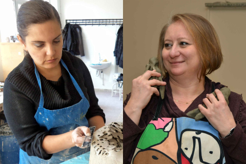 Olgu Sümengen Berker (left), Elif Okur Tolun (right) Olgu Sümengen Berker (left), Elif Okur Tolun (right)