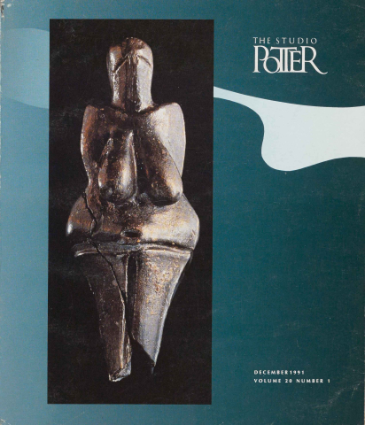 Women / Clay - Vol. 20 No. 1 - Part II, December 1991 Women / Clay - Vol. 20 No. 1 - Part II, December 1991