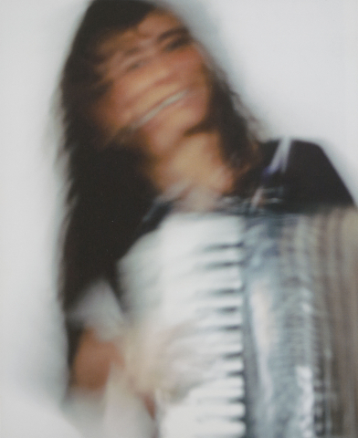 gwendolyn yoppolo playing the accordion, from Vol. 37, No. 1, 2008. 