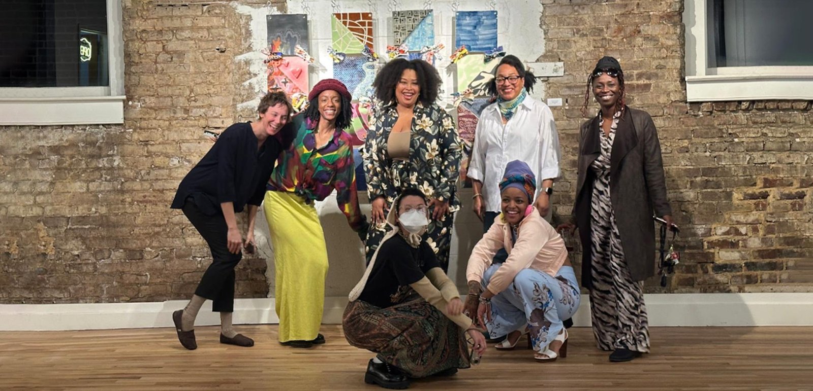 Members of Ceramic Soul at The Emporium for the "Piece of Us" exhibition opening