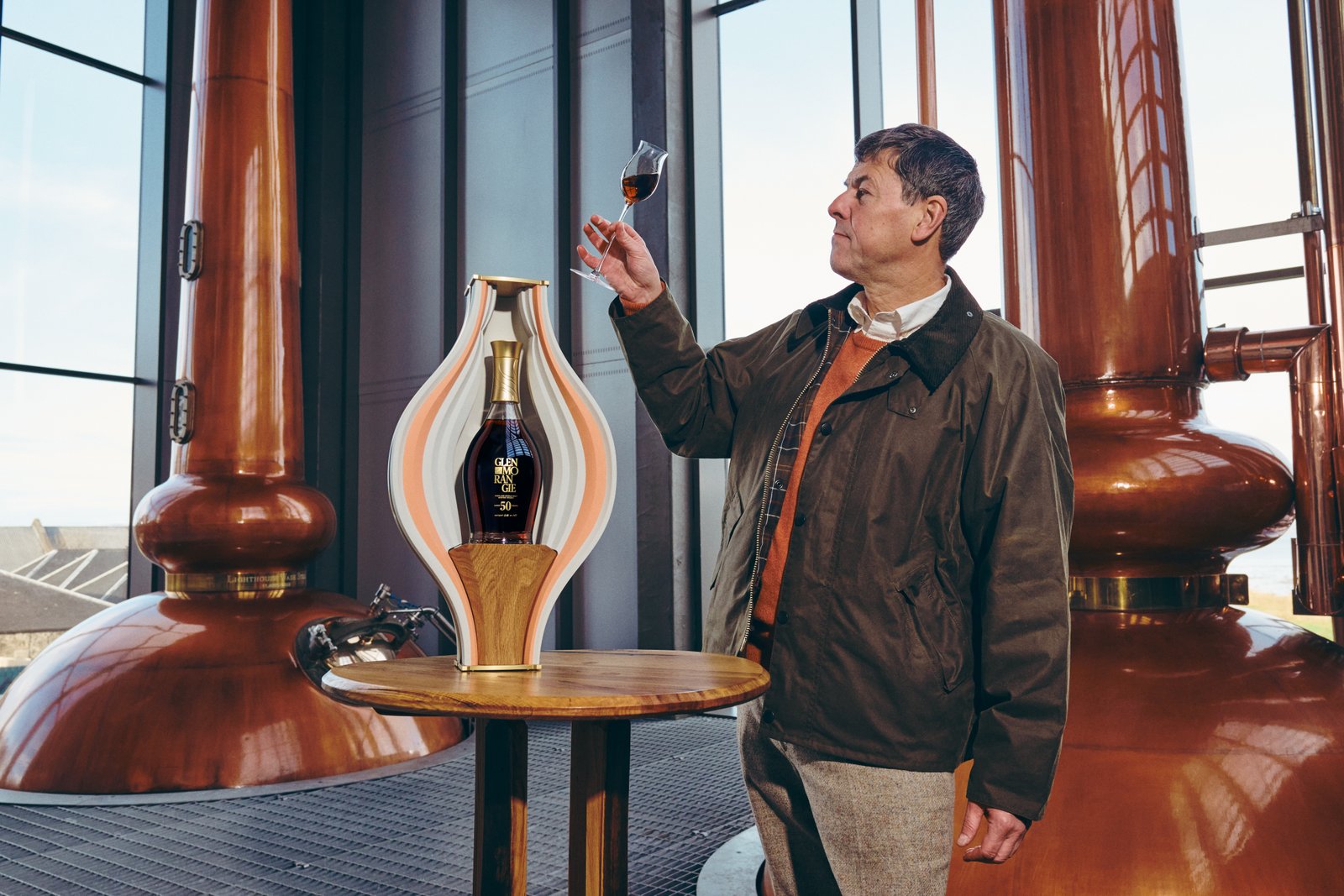 Dr Bill Lumsden Glenmorangie 50yo, photo courtesy of Clay Patric McBride