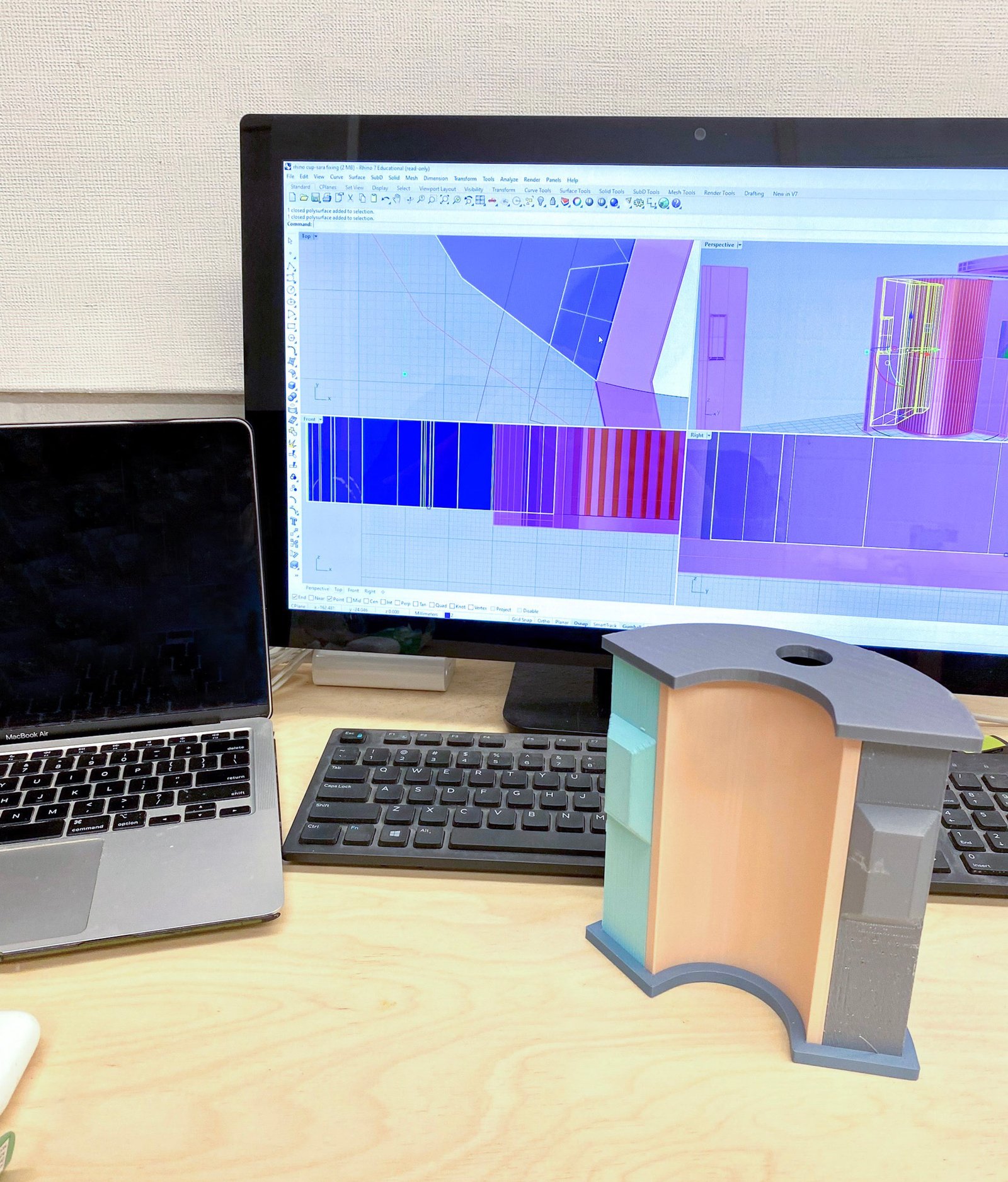 CAD designing Process Shot. 2023.