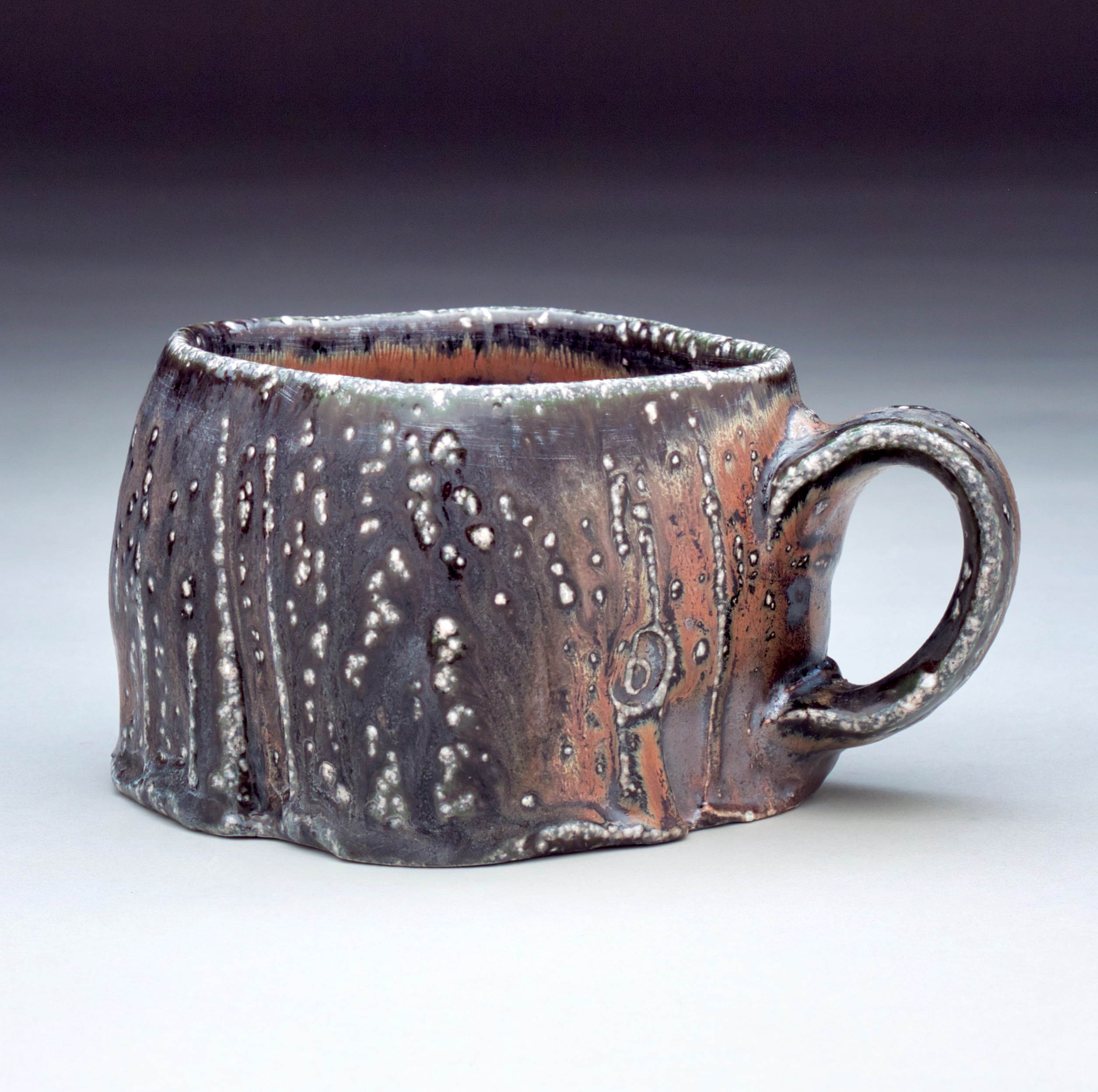 Bede Clarke, Mug, soda-salt fired.