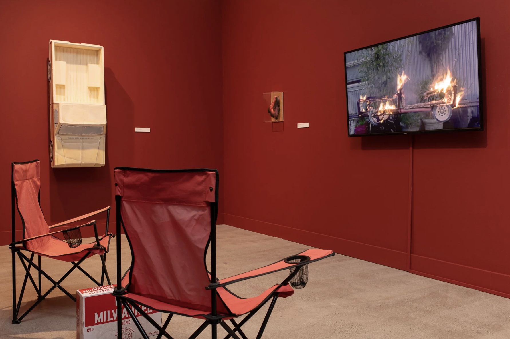 Brendan Tang, Reluctant Offerings, Nanaimo Art Gallery (image by: Sean Fenzl)