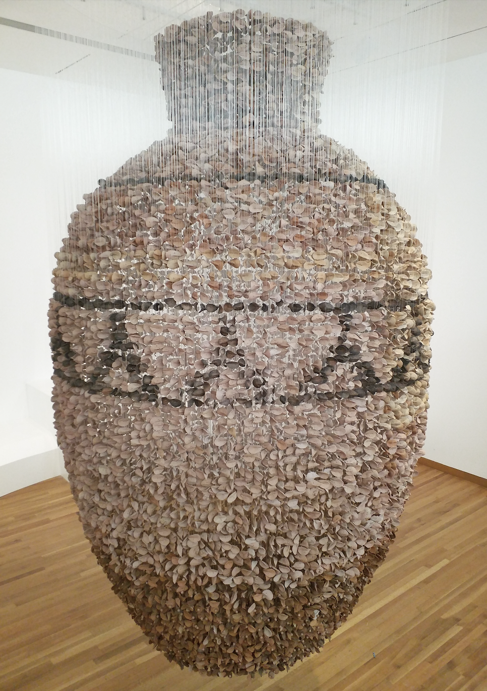Ngozi-Omeje Ezema, Togetherness, 2022, ceramics, plastics, metal, 180 x 180 x 300cm, © Artist